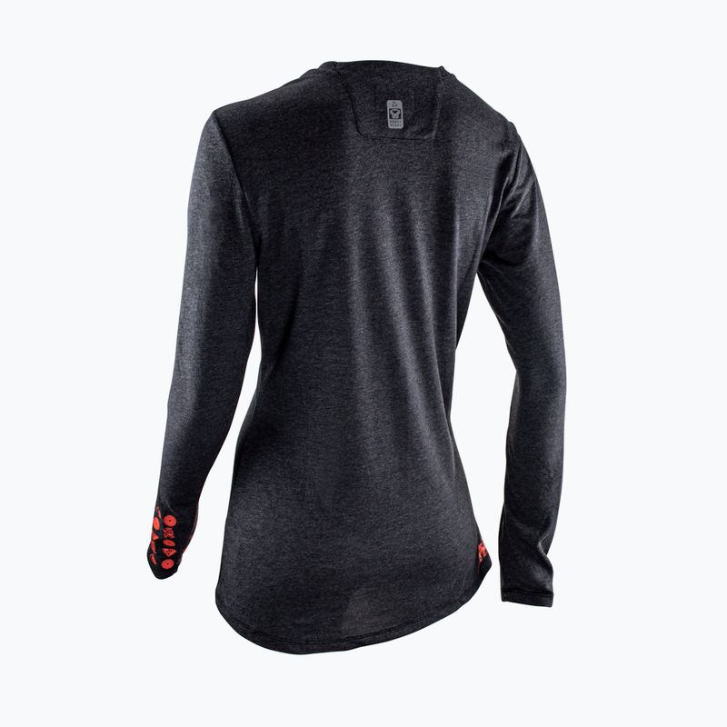 Dámsky cyklistický dres Leatt MTB Gravity 2.0 čierny 5022080650 3