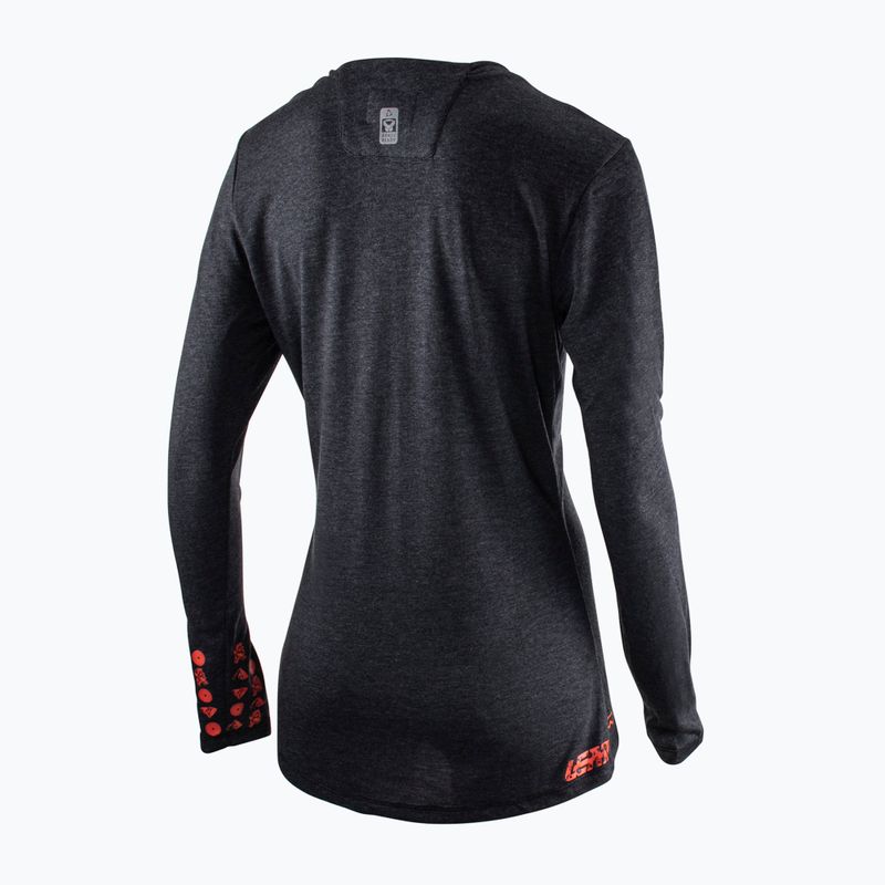 Dámsky cyklistický dres Leatt MTB Gravity 2.0 čierny 5022080650 4