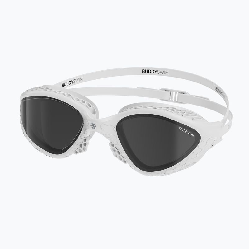 Plavecké okuliare BuddySwim Ozean white / smoke