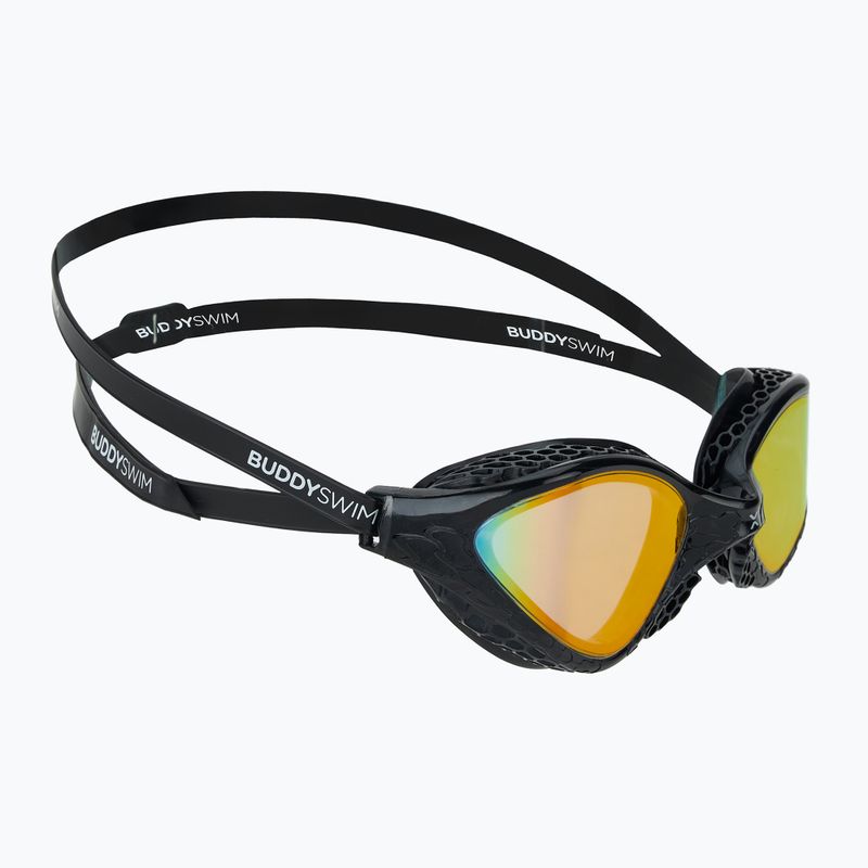 Plavecké okuliare BuddySwim OzeanX Mirror black / orange