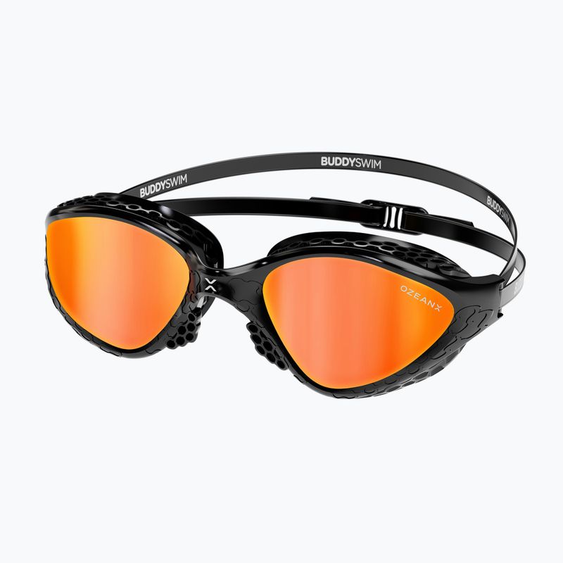 Plavecké okuliare BuddySwim OzeanX Mirror black / orange