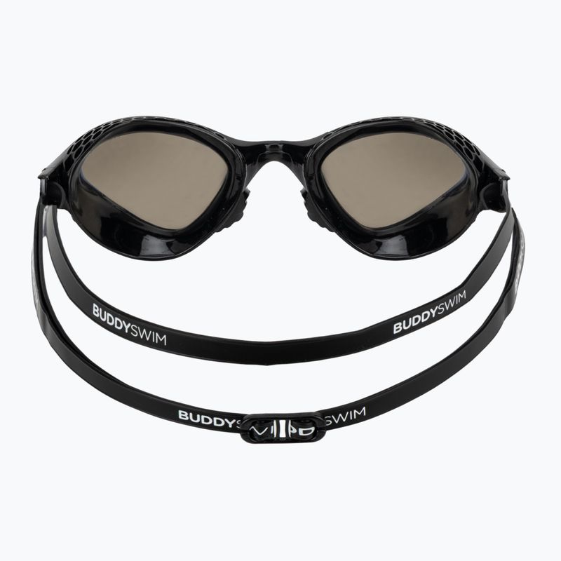 Plavecké okuliare BuddySwim OzeanX Mirror black/blue 4