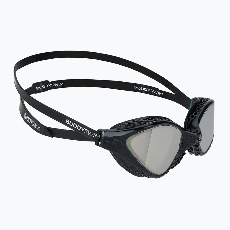 Plavecké okuliare BuddySwim OzeanX Mirror black / silver