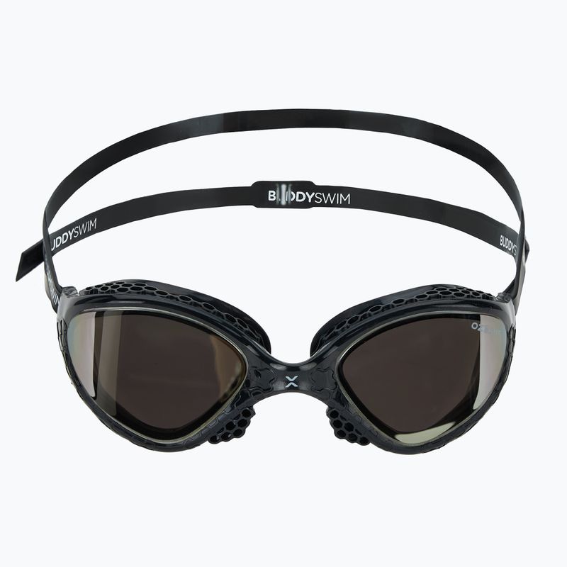 Plavecké okuliare BuddySwim OzeanX Mirror black / silver 2