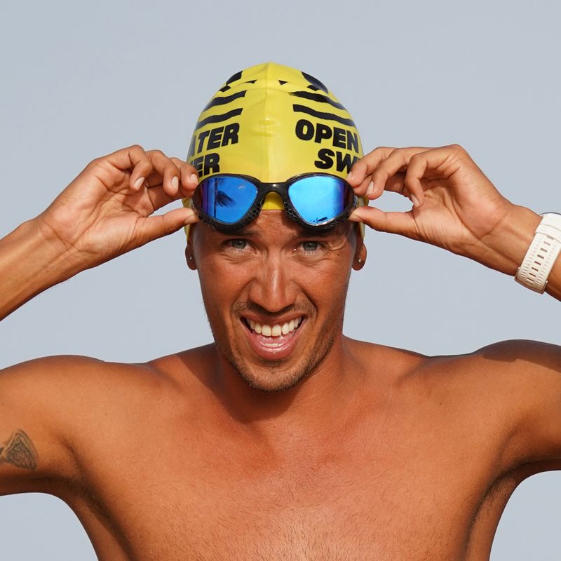 Plavecká čiapka BuddySwim OWS Silicone yellow 2