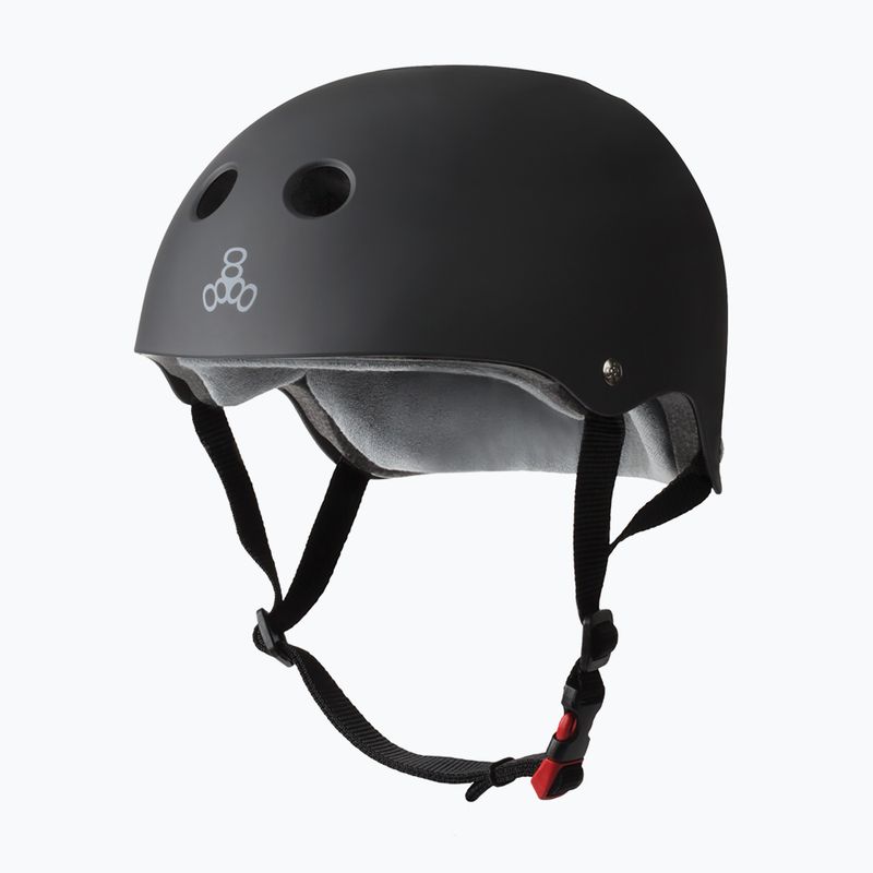 Prilba  Triple Eight The Certified Sweatsaver black matte