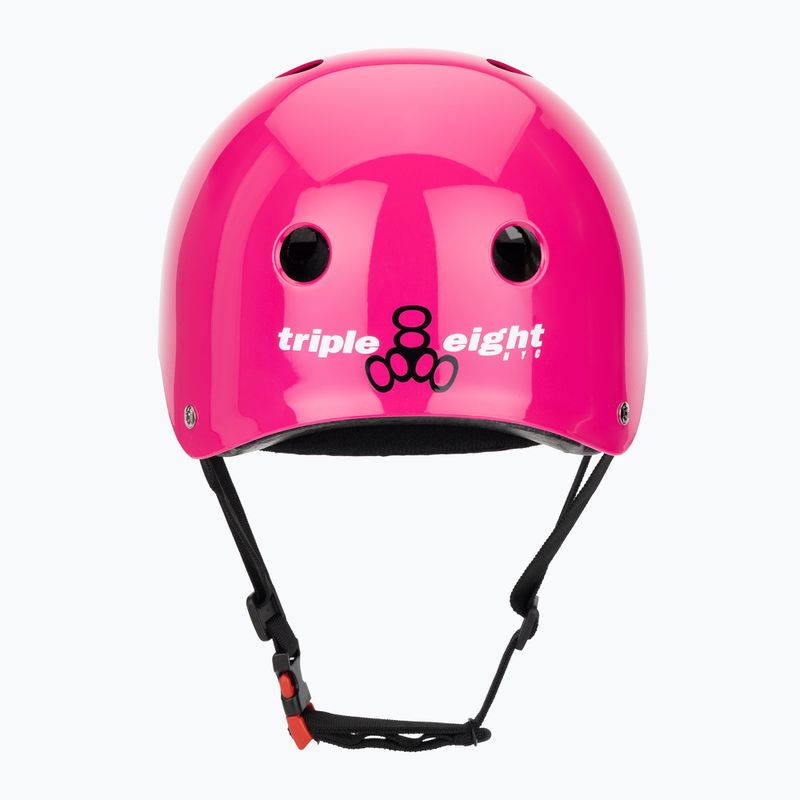 Prilba Triple Eight The Certified Sweatsaver pink glossy 4