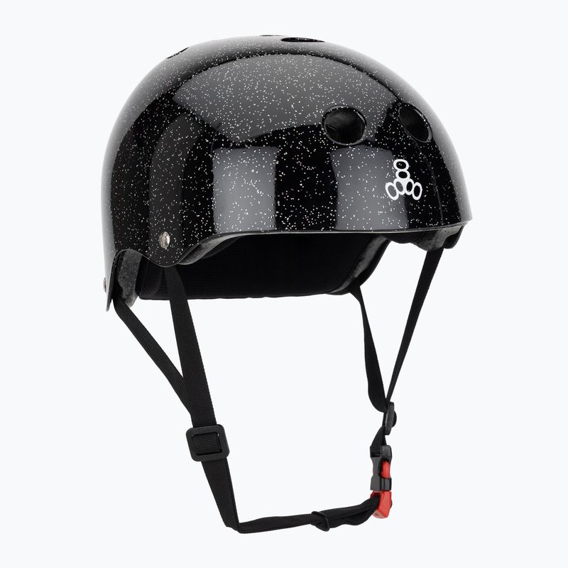 Prilba Triple Eight The Certified Sweatsaver black glitter