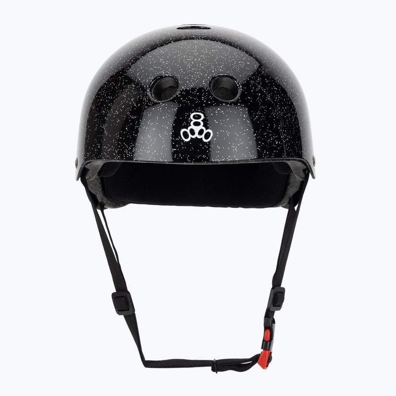 Prilba Triple Eight The Certified Sweatsaver black glitter 2