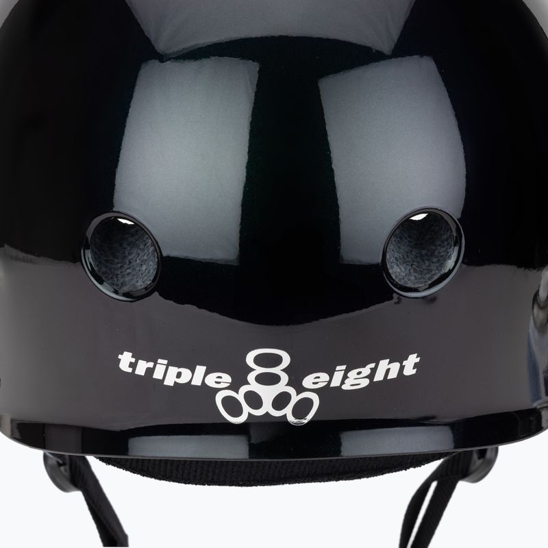 Prilba Triple Eight Deep Cover Barbie Skates purple/green 8