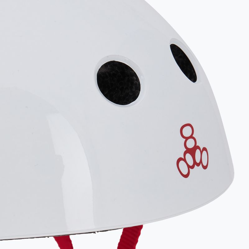 Detská prilba Triple Eight Little Tricky white 7