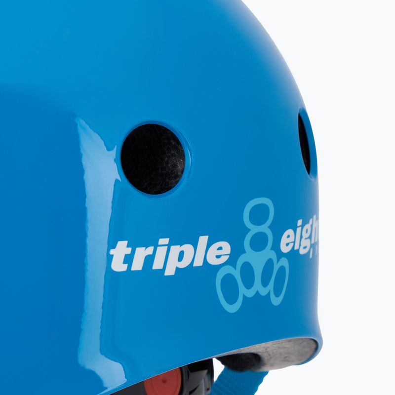 Detská prilba Triple Eight Lil 8 Youth blue glossy 8