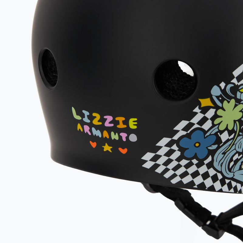 Prilba 187 Killer Pads Certified Lizzie Armanto black/floral 7