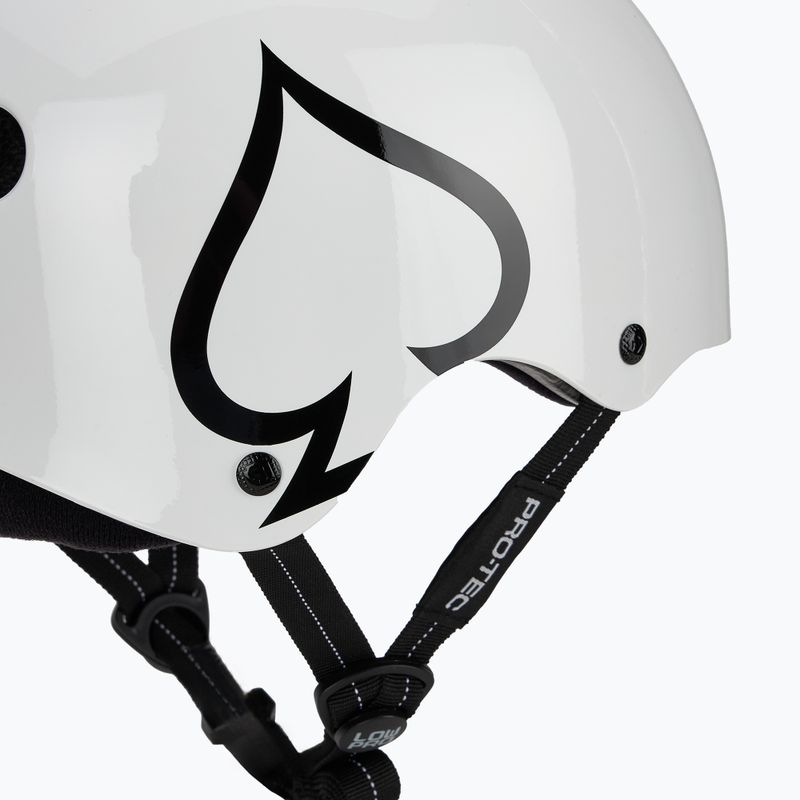 Prilba Pro-Tec Low Pro gloss white 7