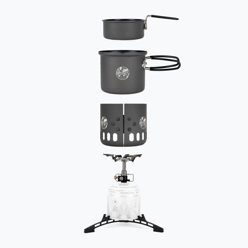 Turistický varič Optimus Elektra Black Edition čierny 82187