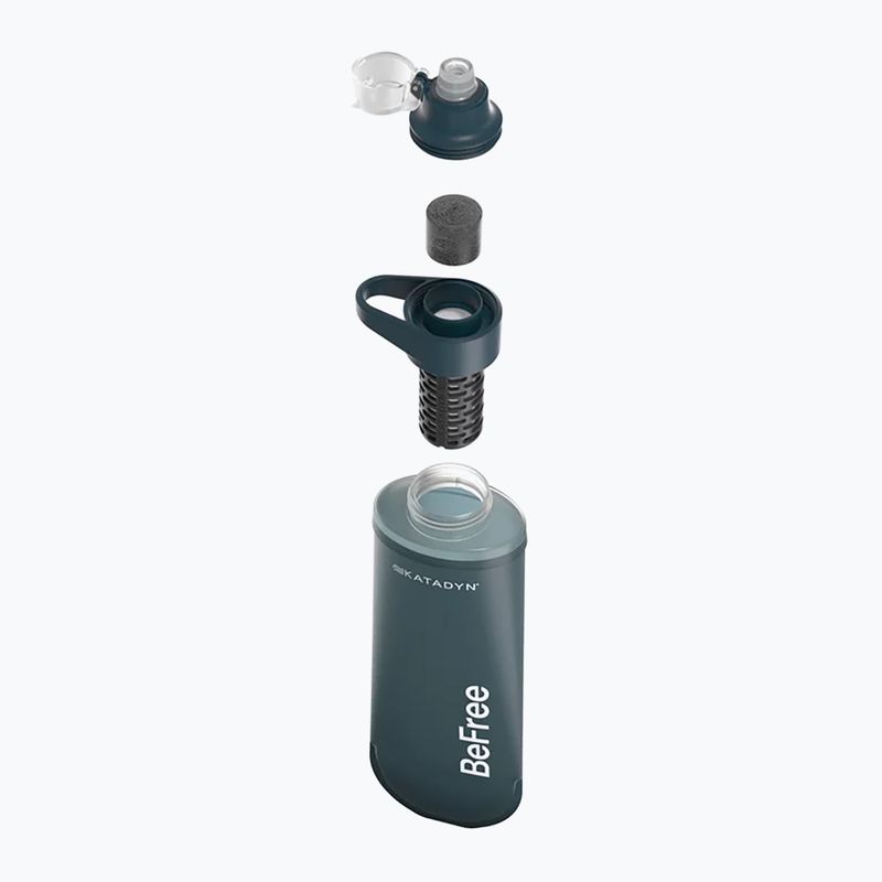 Cestovná fľaša s filtrom Katadyn BeFree Filter AC 500 ml slate blue 5
