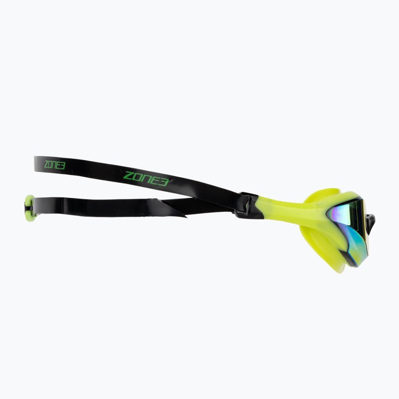 Plavecké okuliare ZONE3 Volare Streamline Racing lime/black 3