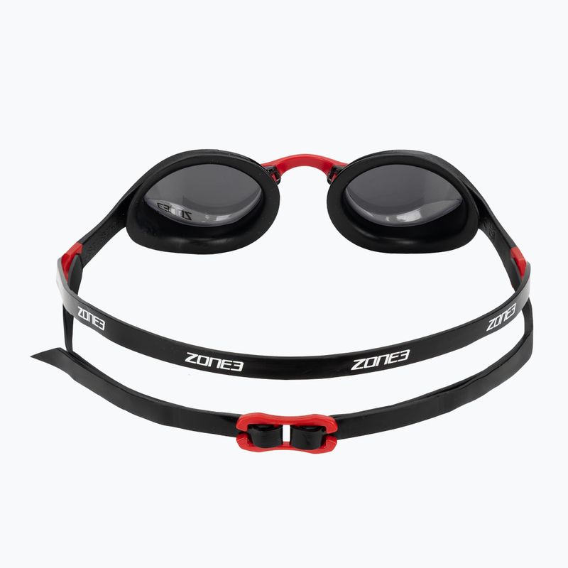 Plavecké okuliare ZONE3 Volare Streamline Racing black/red/silver polarized mirror revo 4