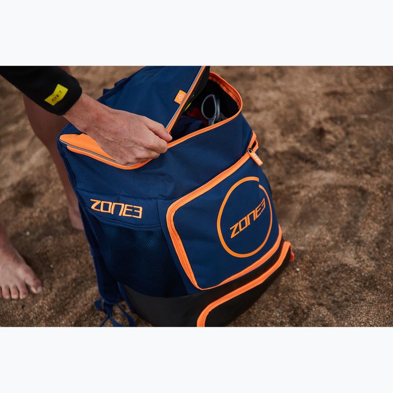 ZONE3 Transition batoh 40 l navy/orange 8