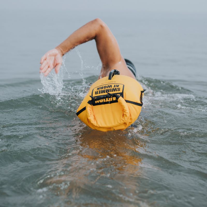 Záchranná bójka BuddySwim CSW Dry Bag 28 l žltá 8