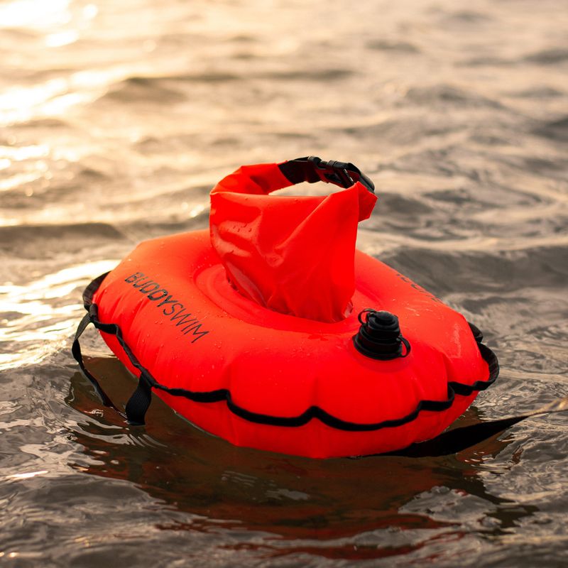 Záchranná bójka BuddySwim Hydrastation 10 l orange 6