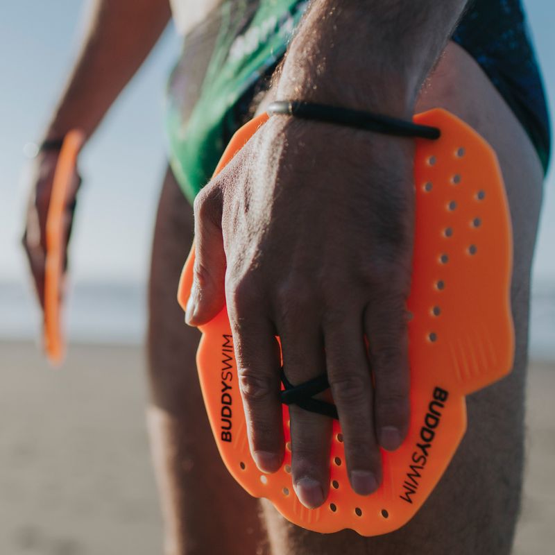 Pádla na ruky BuddySwim Power Paddle orange 6
