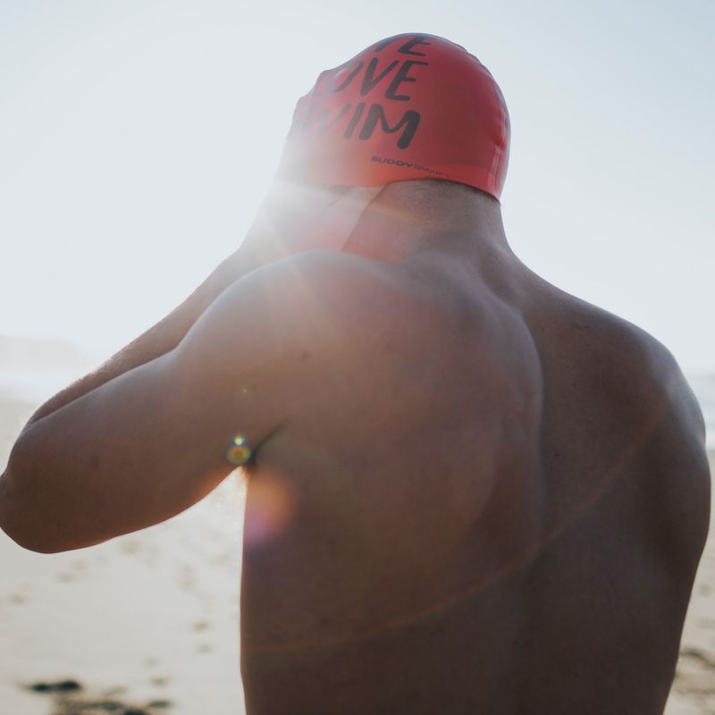 Plavecká čiapka BuddySwim LLS Silicone orange 3
