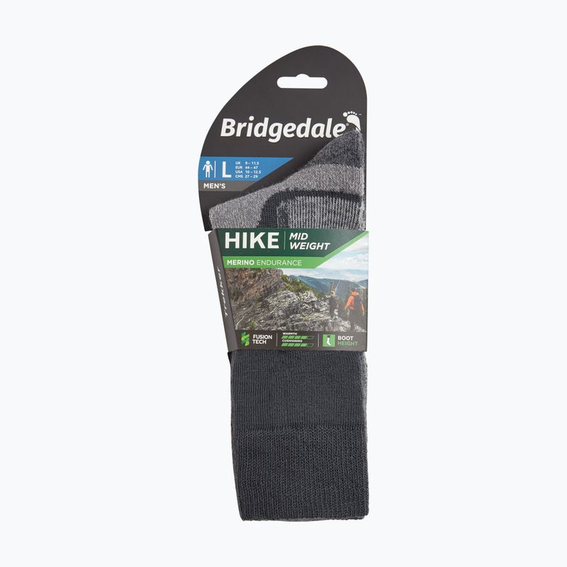 Pánske ponožky Bridgedale Heavyweight Performance Boot Original gunmetal 4