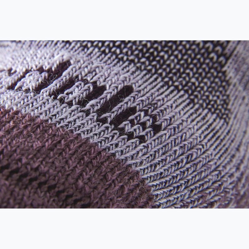 Dámske ponožky Bridgedale Lightweight Merino Performance 3/4 Crew Original heather/damson 3