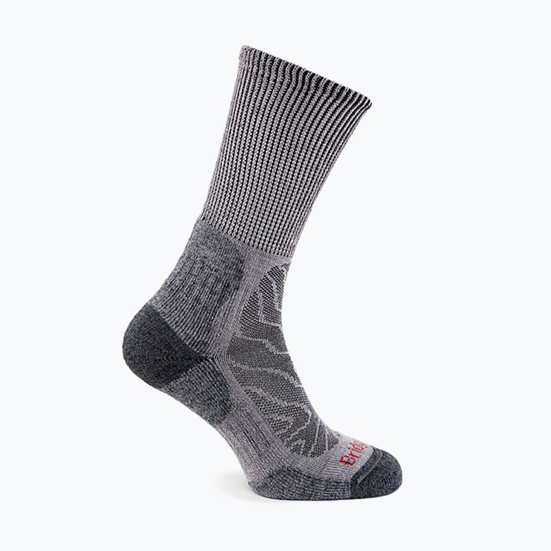 Pánske ponožky Bridgedale Lightweight Merino Comfort Boot Original grey 5