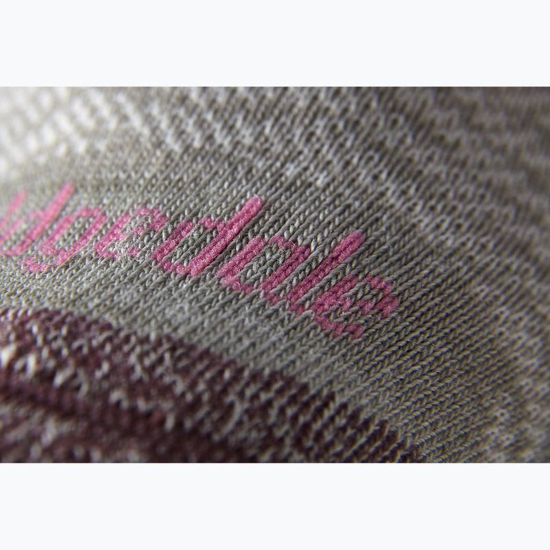 Dámske trekingové ponožky Bridgedale Hike Ultralight Performance Crew aubergine 3