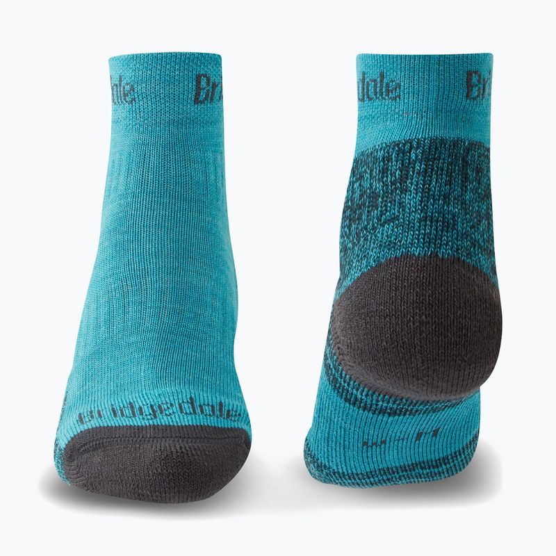 Dámske ponožky Bridgedale Hike Lightweight Performance Ankle turquoise/navy 2