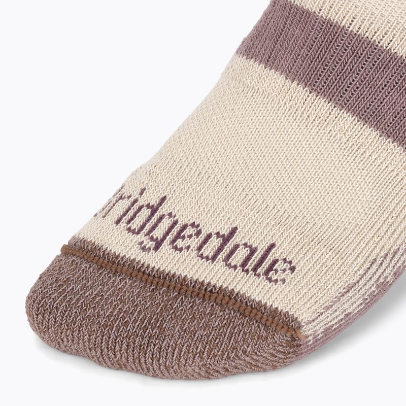 Dámske trekingové ponožky Bridgedale Hike Lightweight Cotton Comfort Boot sand 3