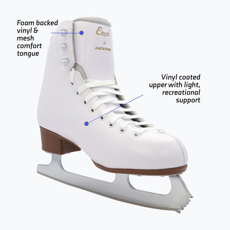 Dámske krasokorčule Jackson Excel Mark II Blade white 10