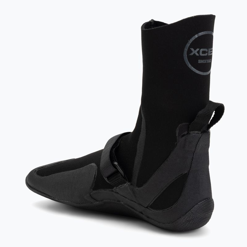Neoprénové topánky Xcel Axis Round Toe 3 mm black 3