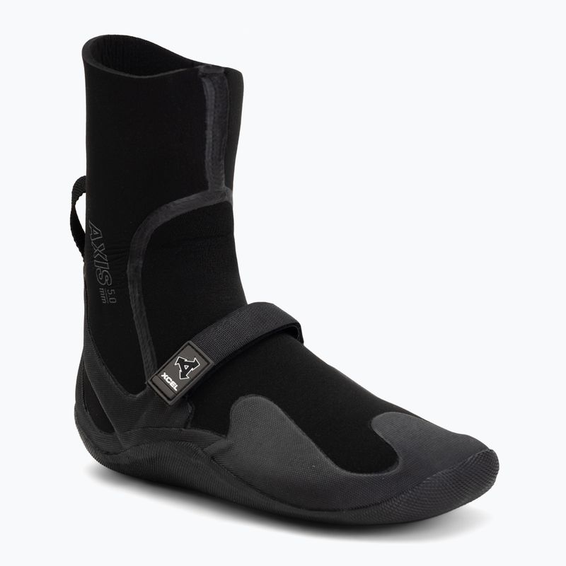 Neoprénové topánky Xcel Axis Round Toe 5 mm black