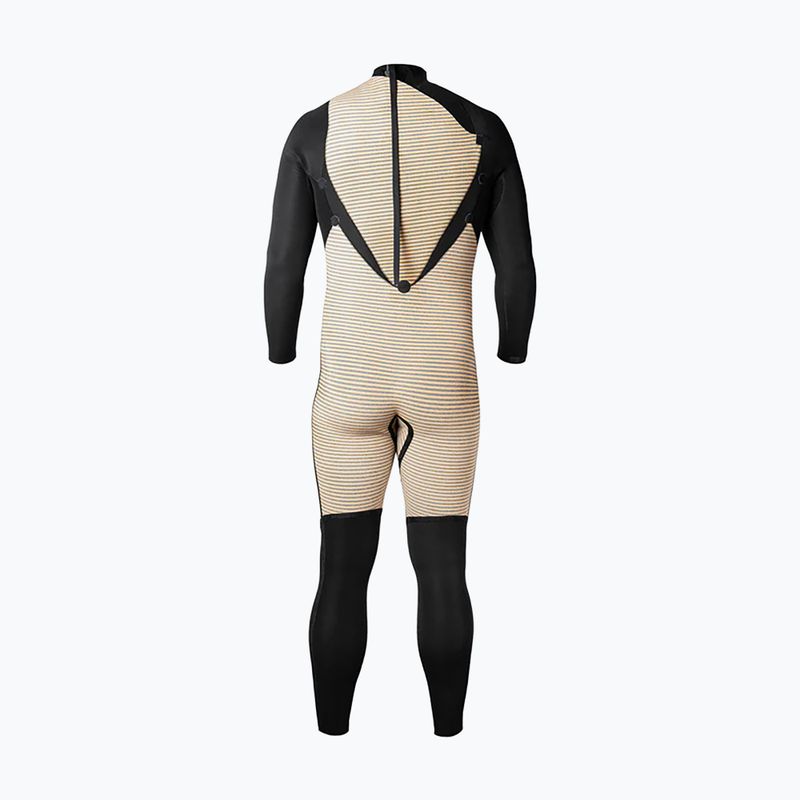 Pánsky plavecký neoprén Xcel Comp 4/3 mm Back Zip Full black 5