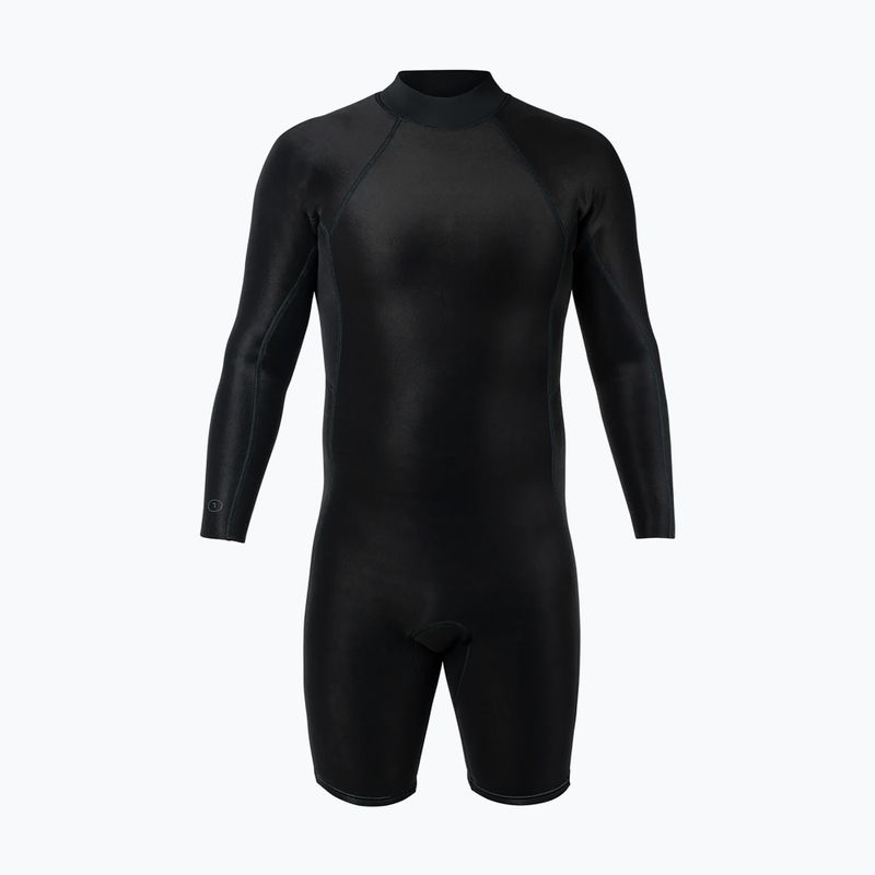 Pánsky plavecký neoprén Xcel Axis Back Zip Spring 2 mm LS black 3