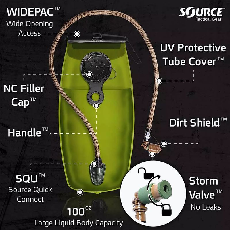 Zdroj Tactical WXP 3 l čierny 5