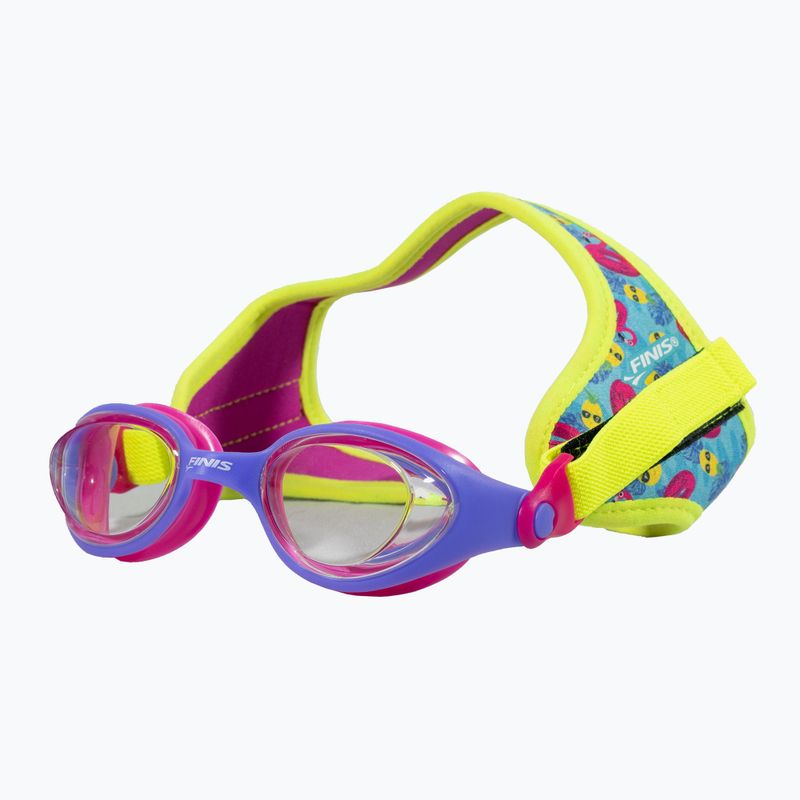 FINIS detské plavecké okuliare DragonFlys flamingo číre