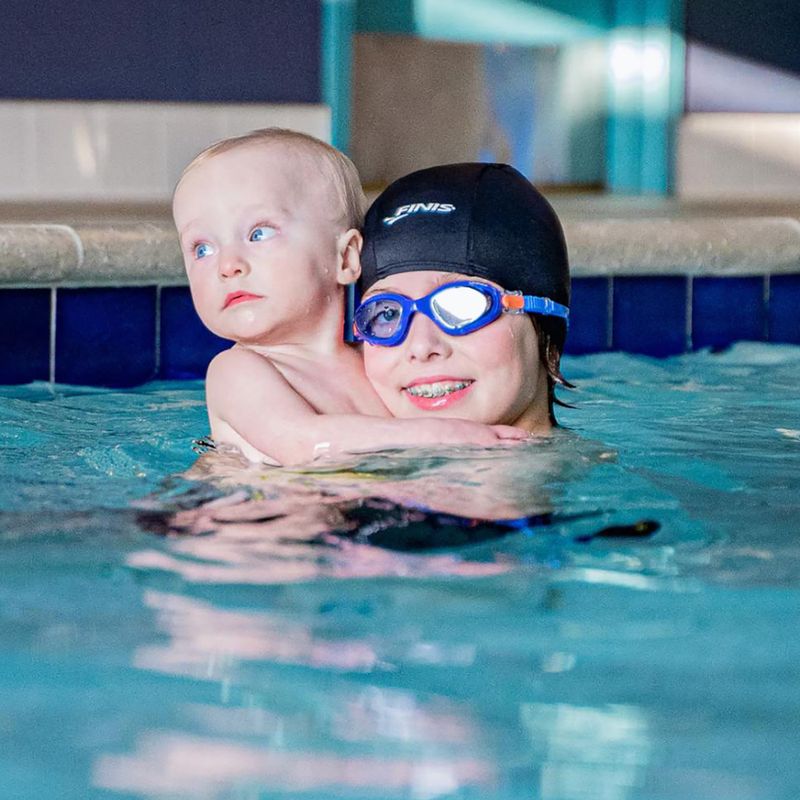 Plavecké okuliare FINIS Betta Goggle blue/blue 2