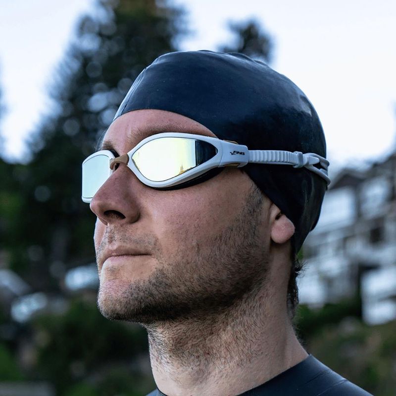 Plavecké okuliare FINIS Aliance Goggle aqua mirror 4