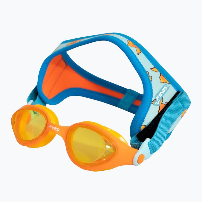 Detské plavecké okuliare FINIS DragonFlys Goggles fishbowl blue