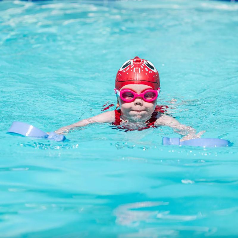 Detské plavecké okuliare Finis H3 Goggle pink/aqua 2