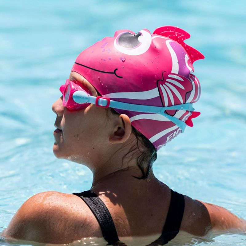 Detské plavecké okuliare Finis H3 Goggle pink/aqua 4
