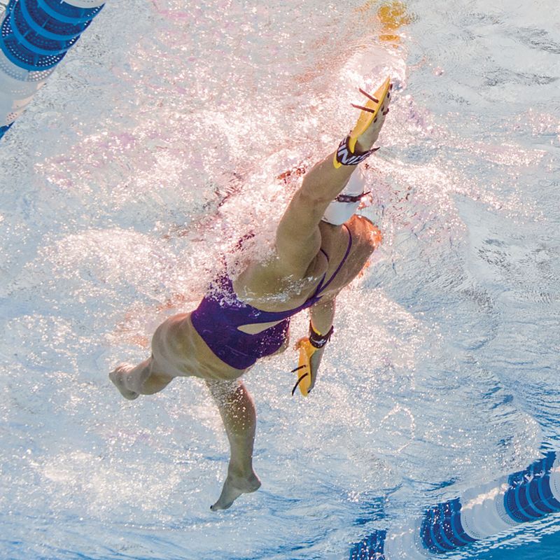 FINIS Bolster žlté plavecké veslá 1.5.26 5