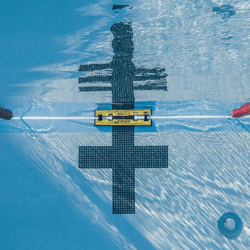 Štartovacia opierka na znak FINIS Backstroke Start Wedge yellow/black 4