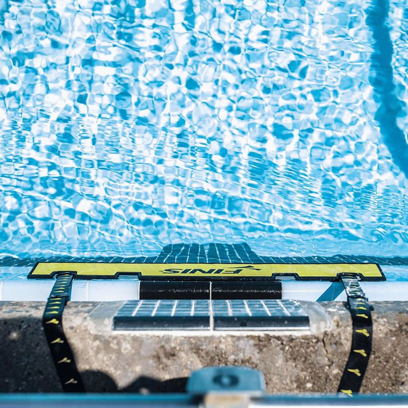 Štartovacia opierka na znak FINIS Backstroke Start Wedge yellow/black 5