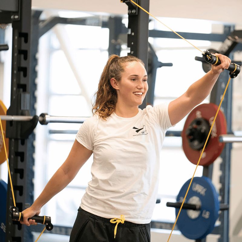 Gumy na plavecký výcvik FINIS Slide Dryland Trainer 9mm červené 1.5.95.9 4