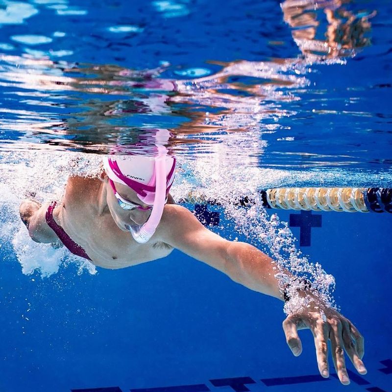 Plavecký šnorchel FINIS Stability Snorkel orchid 3